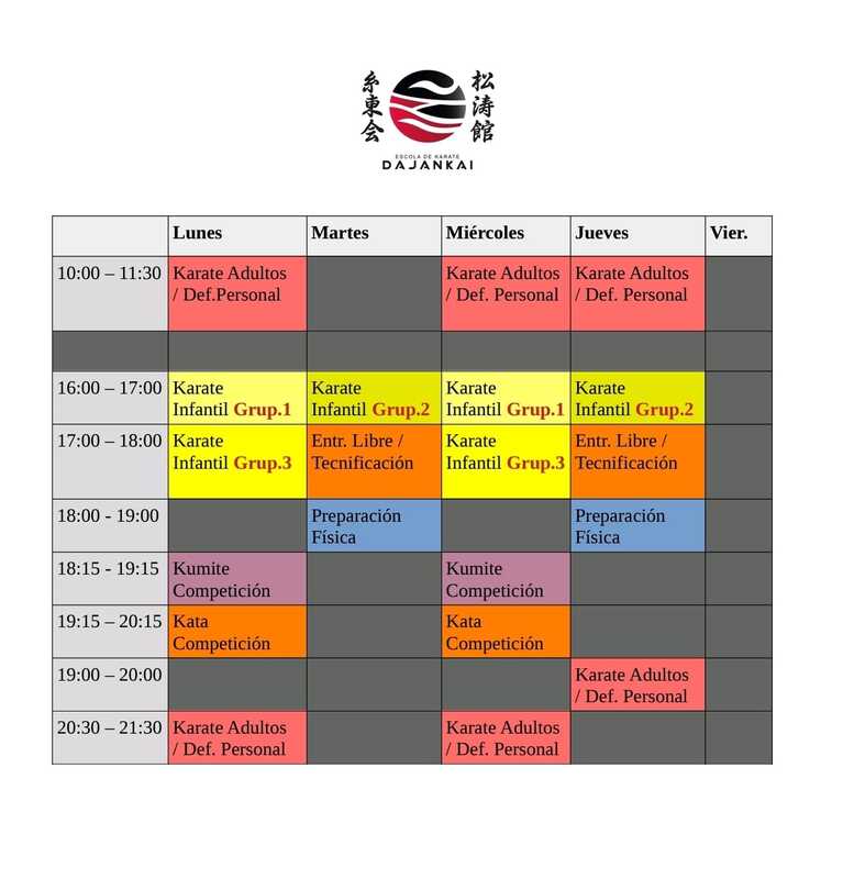 horario